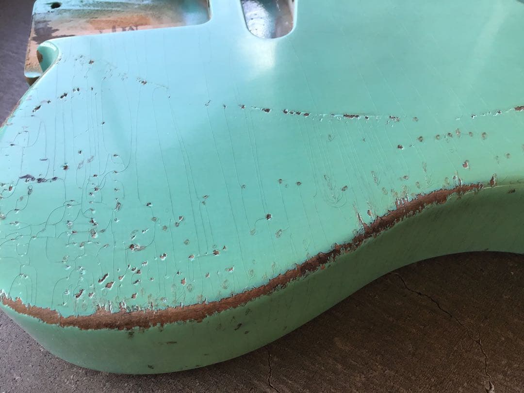 ギター MJT Vintage Aged Nitro Telecaster Body