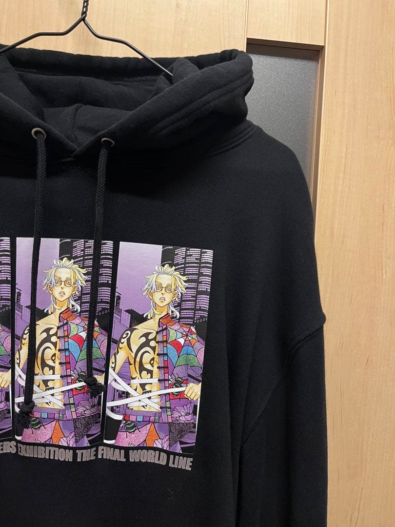 東京リベンジャーズ 新体験展　最後の世界線　パーカー　灰谷竜胆　マイキーマート