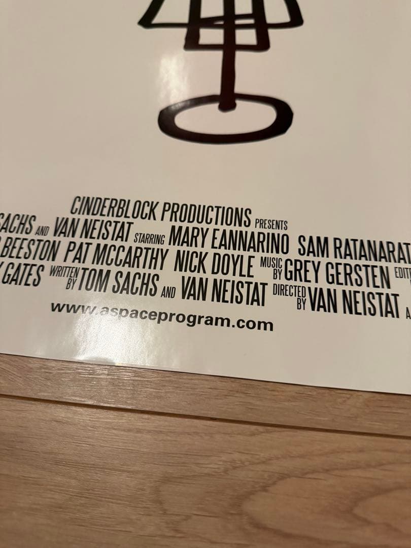 TOM SACHS トムサックス　ポスター