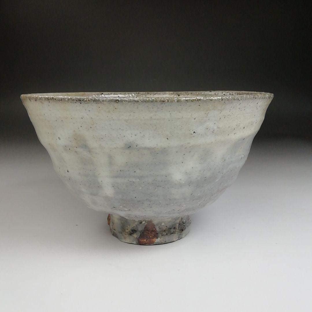 Ｓ８６４　茶碗　『唐津茶碗』『四代　中野陶痴造』　共箱　抹茶碗　茶道具