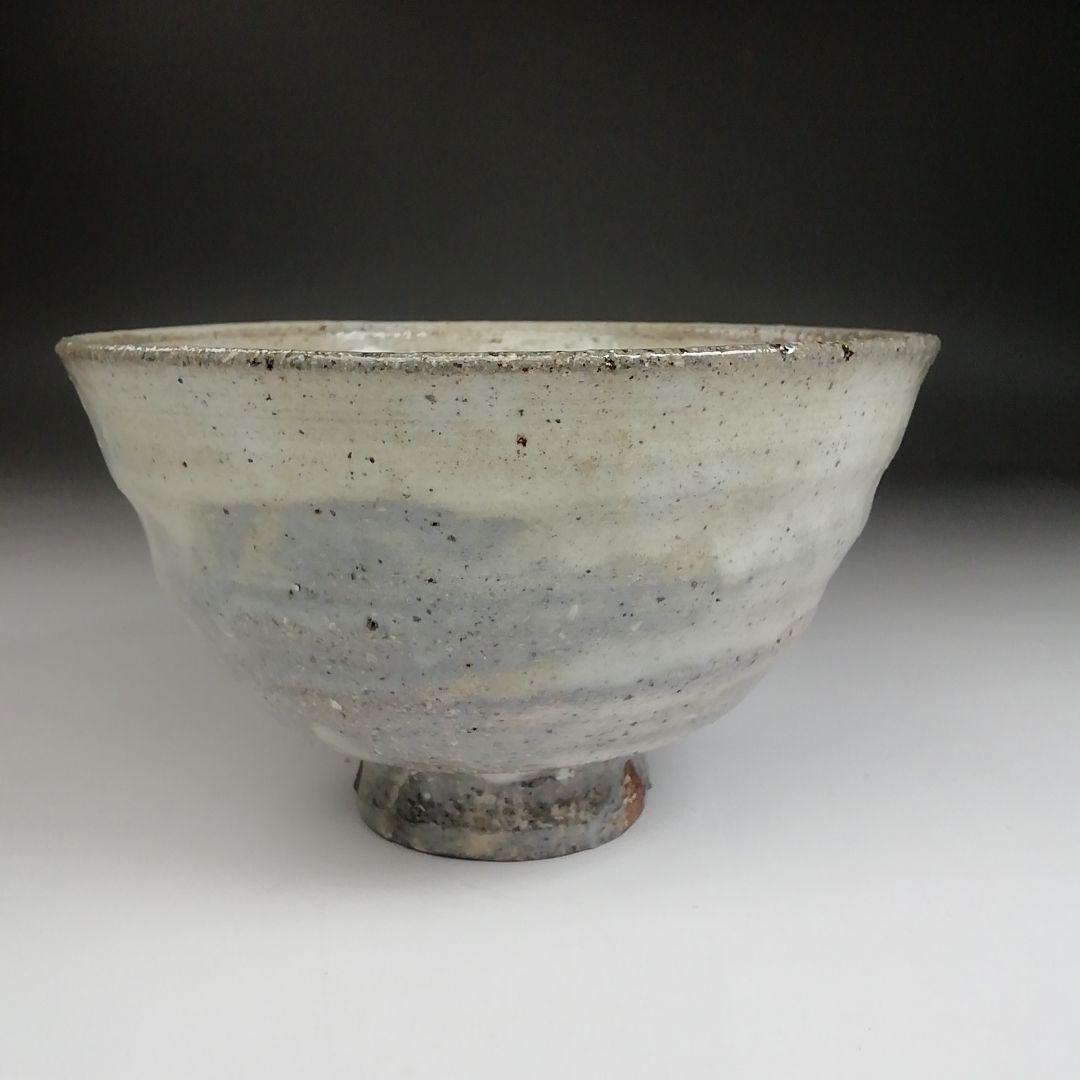 Ｓ８６４　茶碗　『唐津茶碗』『四代　中野陶痴造』　共箱　抹茶碗　茶道具