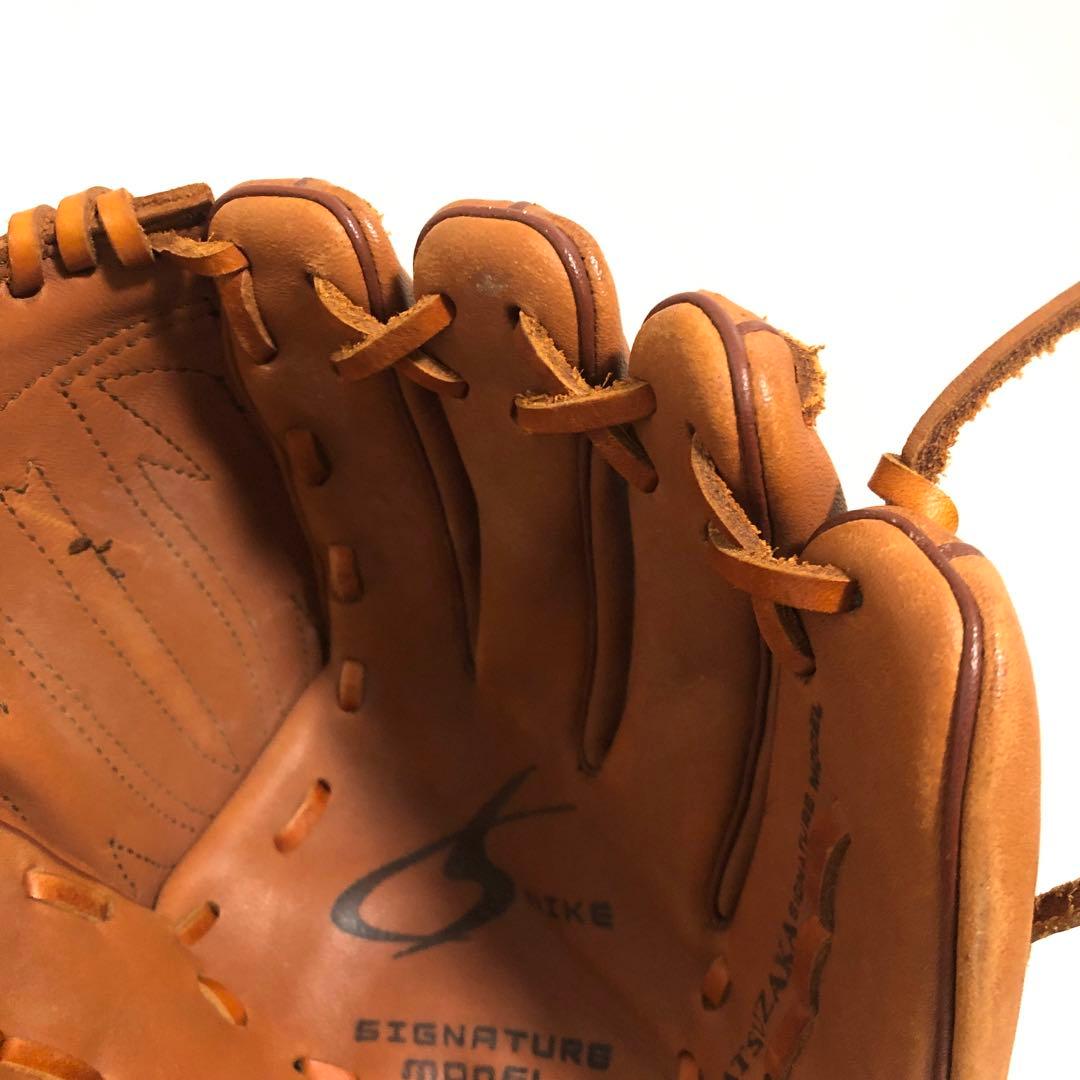 美品【希少★松阪大輔モデル】ナイキ 軟式 投手 グローブ ピッチャー グラブ