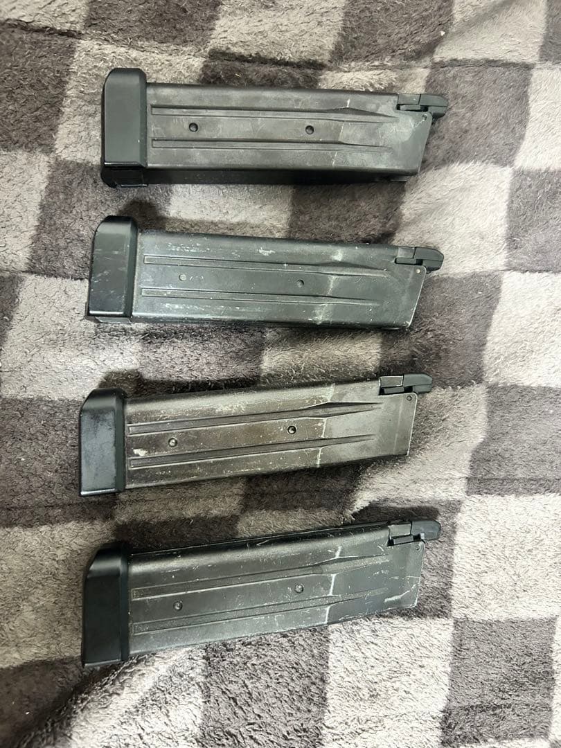 り様用　東京マルイ　ハイキャパ　ゴールドマッチ＋電動ハンドガンハイキャパE