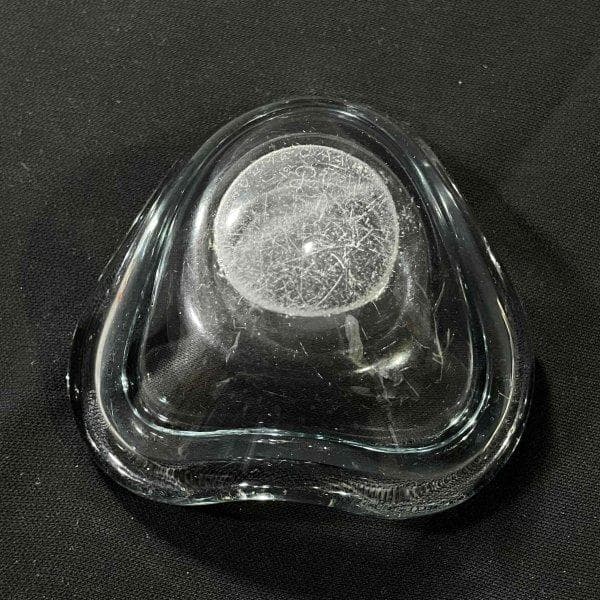 希少 HOLMEGARD デンマーク製 ガラス灰皿 小物入れ ホルムガード