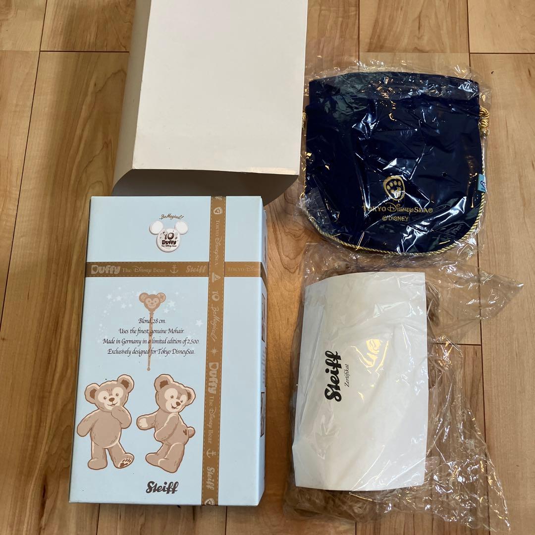 TDS 10周年記念　シュタイフ　ダッフィ
