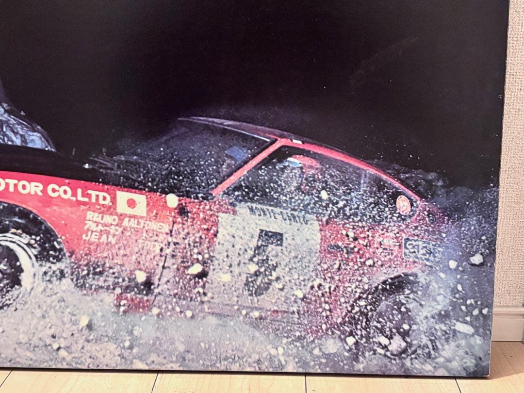 【当時物】Nissan Datsun S30z 240Z ラリーカー　パネル