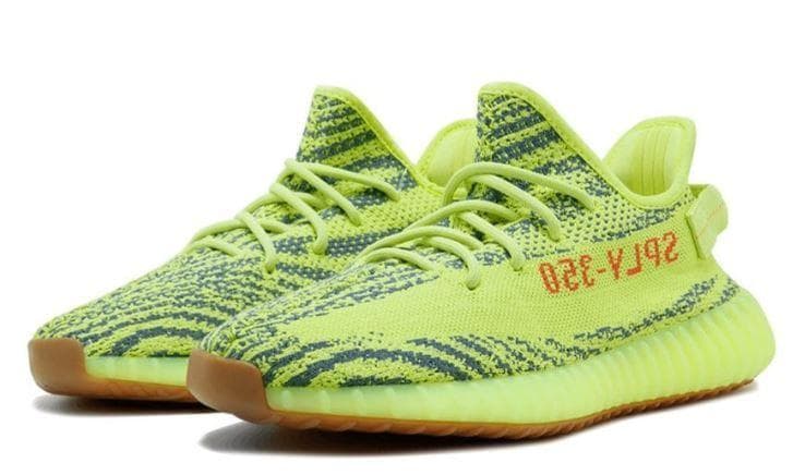 【新品】ADIDAS YEEZY BOOST Semi Frozen イエロー