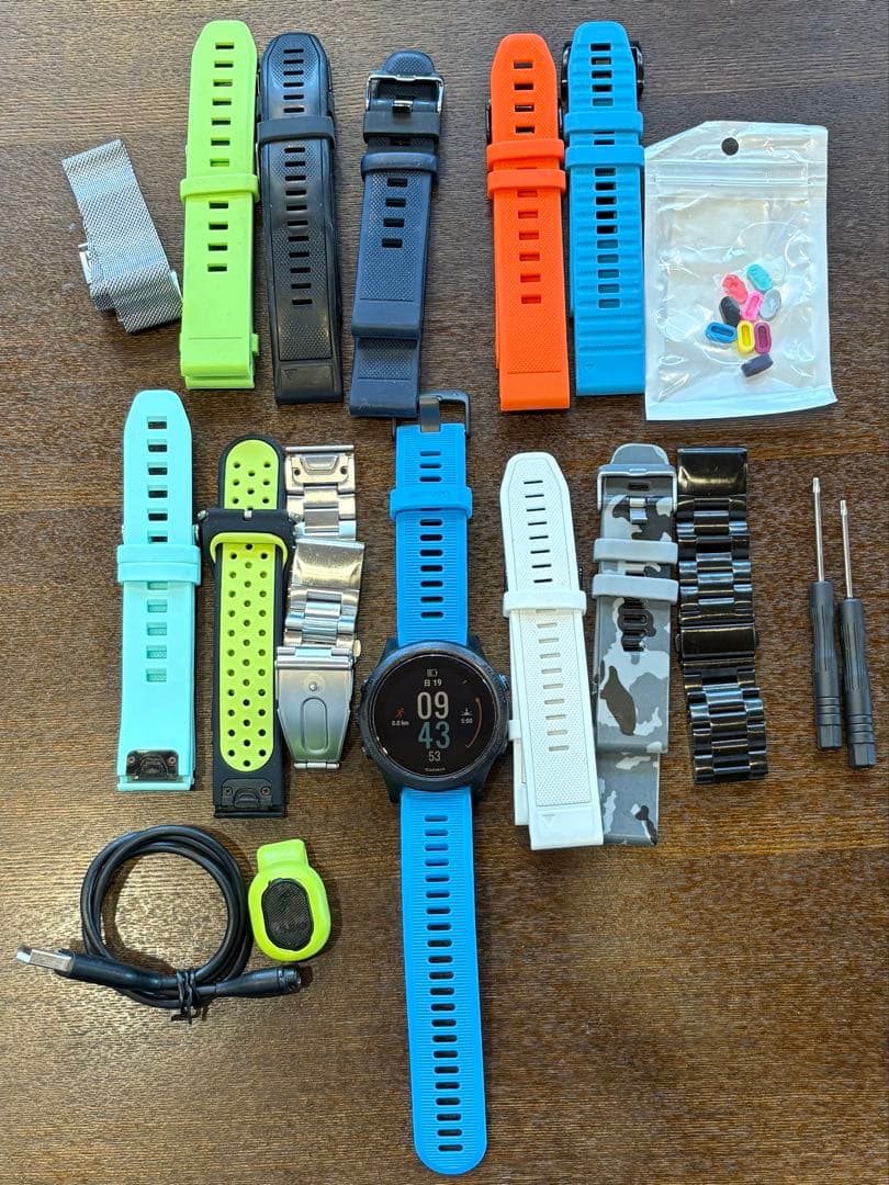 GARMIN FOREATHLETE 945 本体 交換ベルト付き