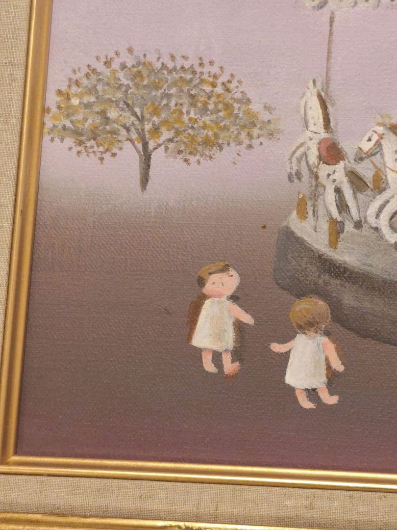 こうのこのみ　メリーゴーランド　直筆　原画