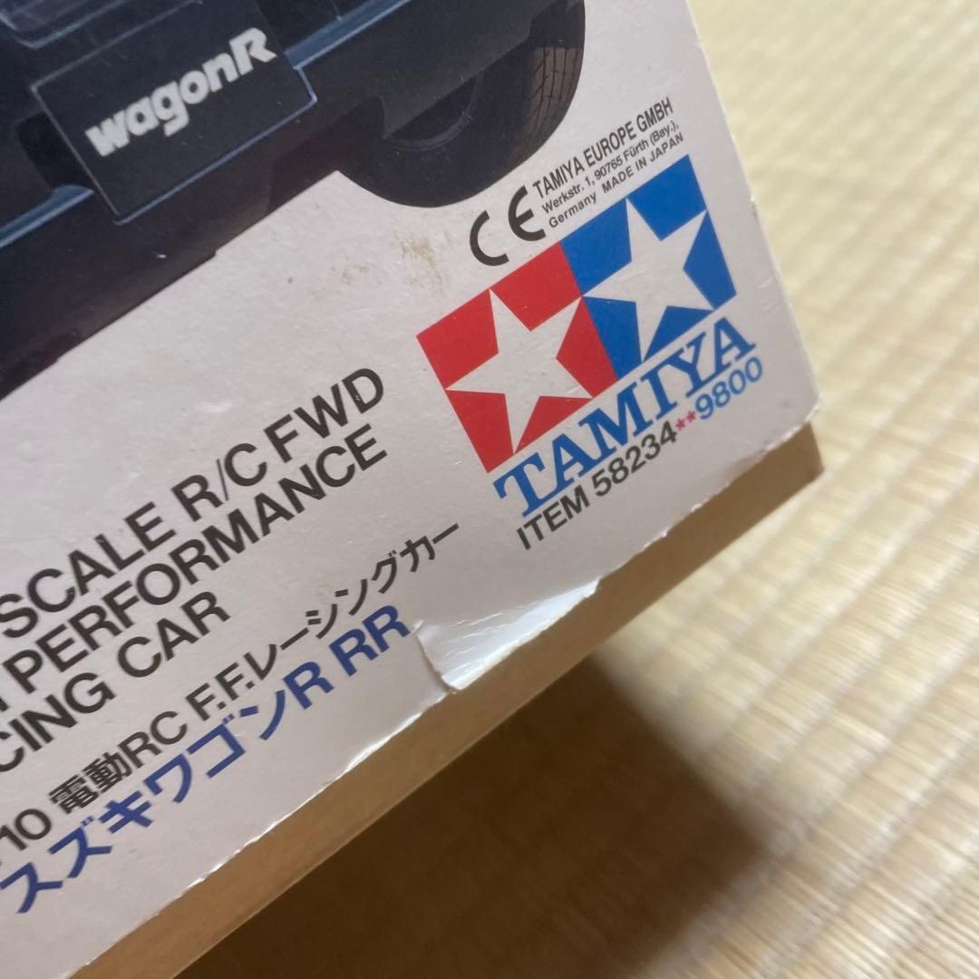 タミヤ 1/10 電動RC F.F.レーシングカー　スズキワゴンR RR