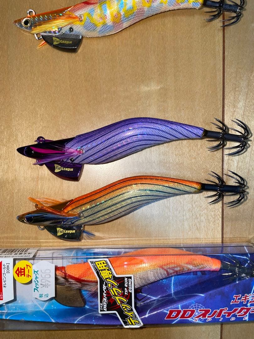 ティップランエギ　ダートマックス他