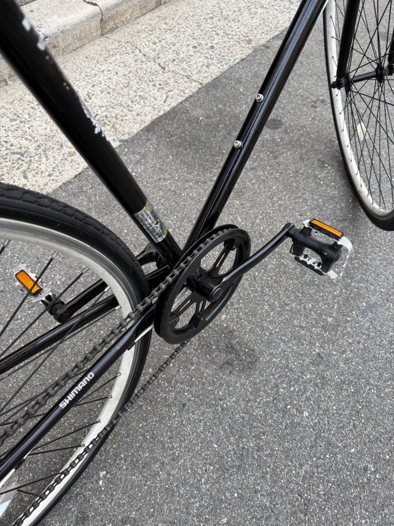 171 自転車 大阪市 【引取り限定】 美品 28インチ クロスバイク