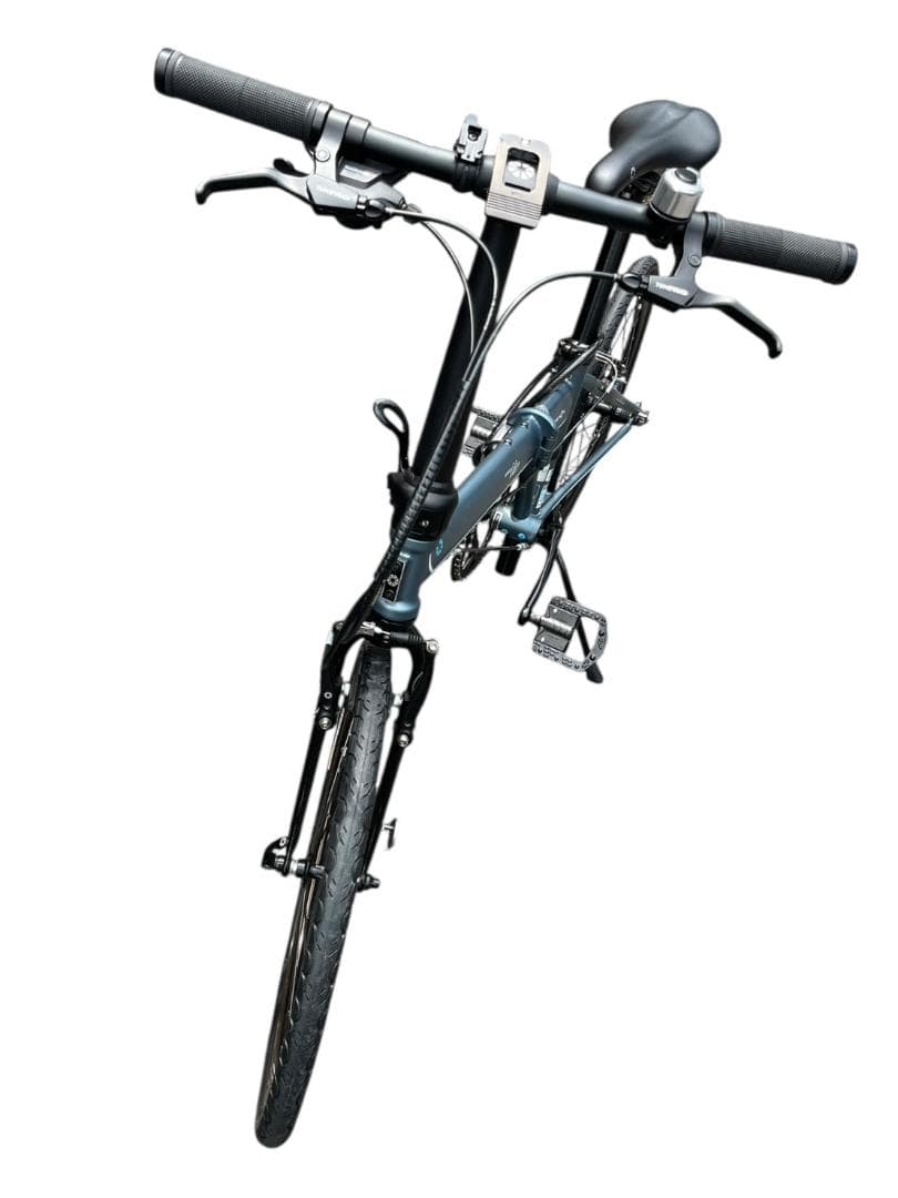 ダホン スピードファルコ 2024モデル ナイトスノー 折り畳み自転車 美品