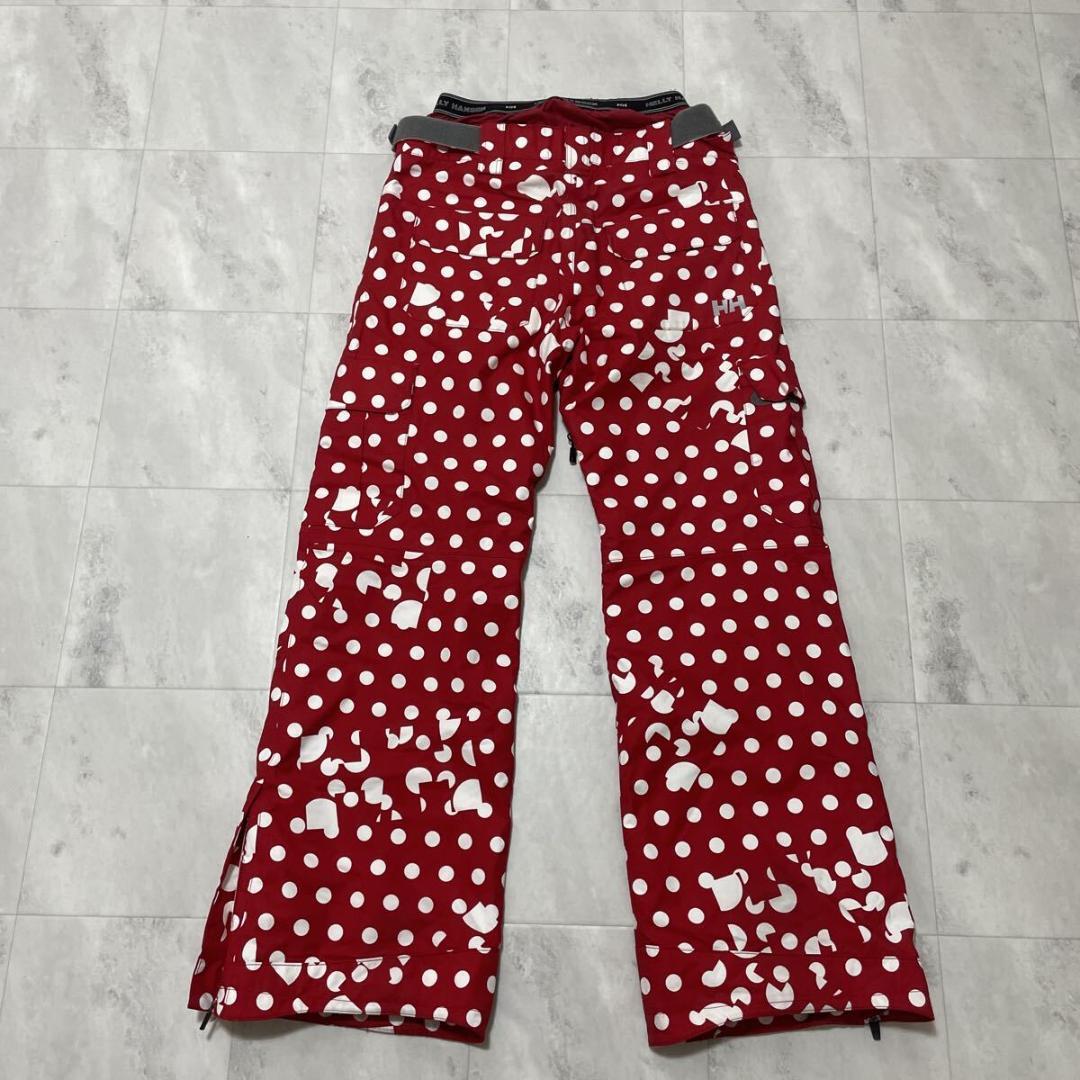 ヘリーハンセン スノーボードパンツ スノーウェア スキーウェア 防寒 ドット柄