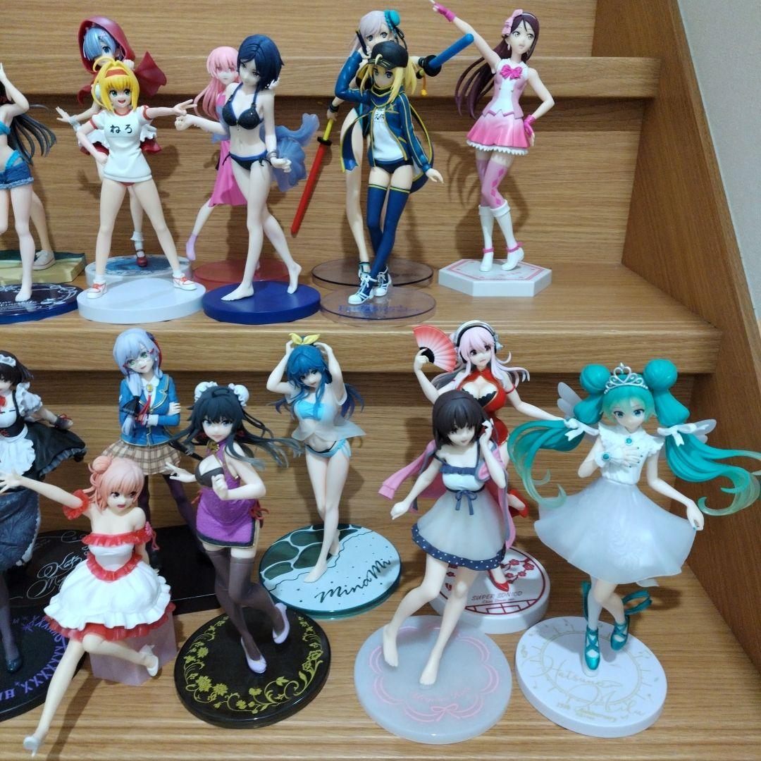 美少女フィギュア　プライズフィギュア24点セット(箱なし)