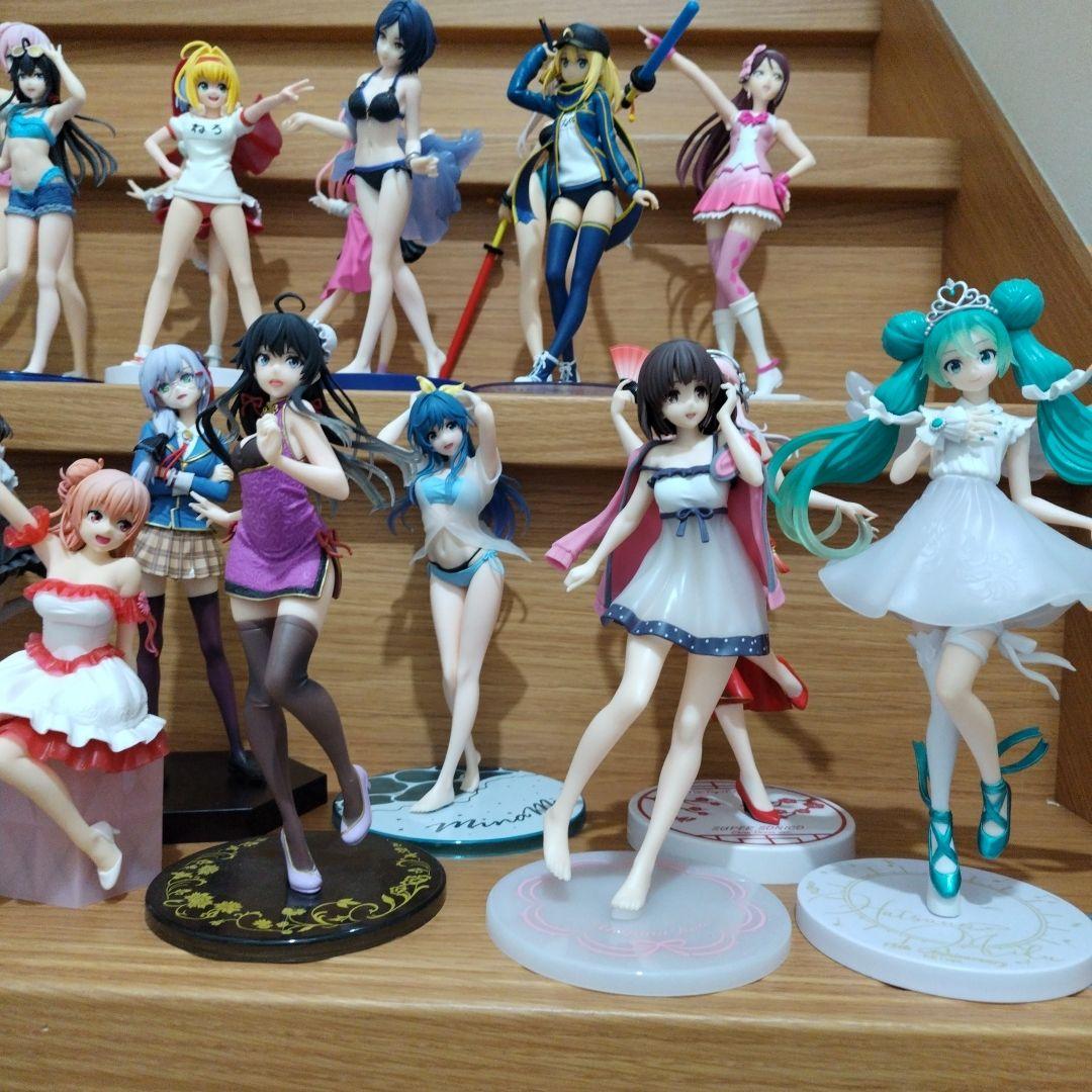 美少女フィギュア　プライズフィギュア24点セット(箱なし)