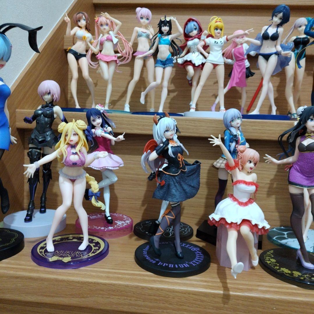 美少女フィギュア　プライズフィギュア24点セット(箱なし)