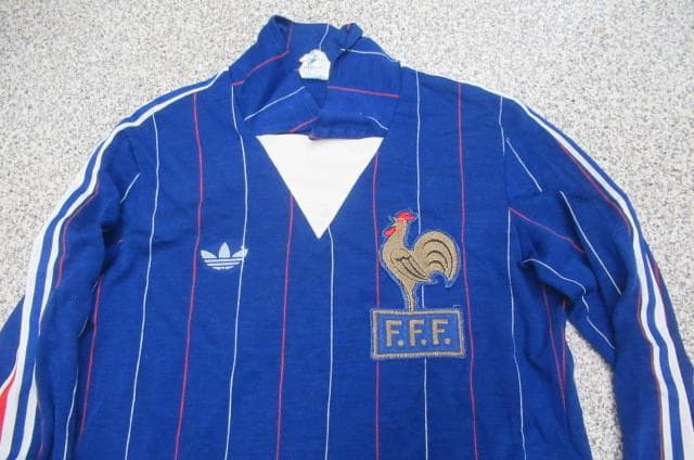 80-82年当時物フランス代表長袖ユニフォームadidasアディダス