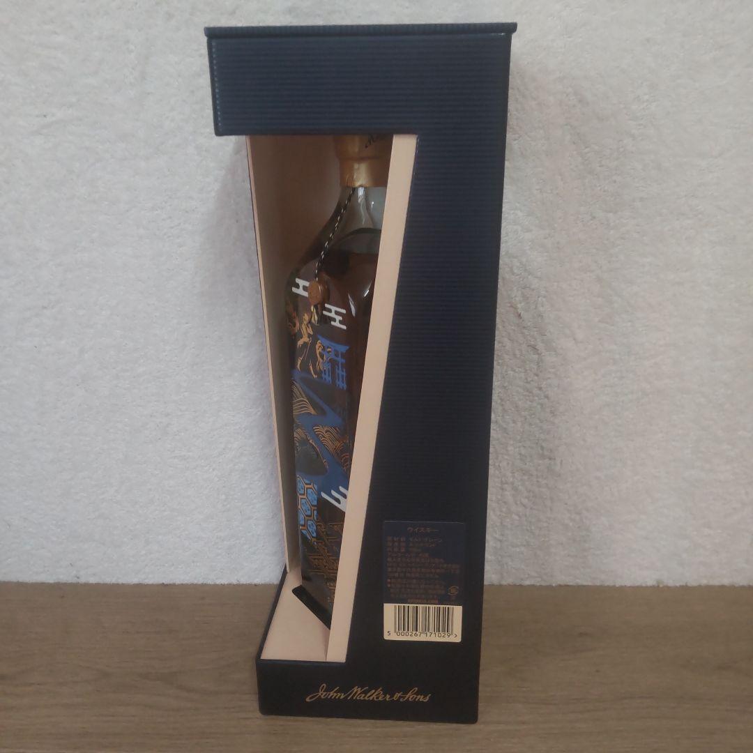 古酒　ジョニーウォーカーブルーラベル日本限定デザイン 750ml