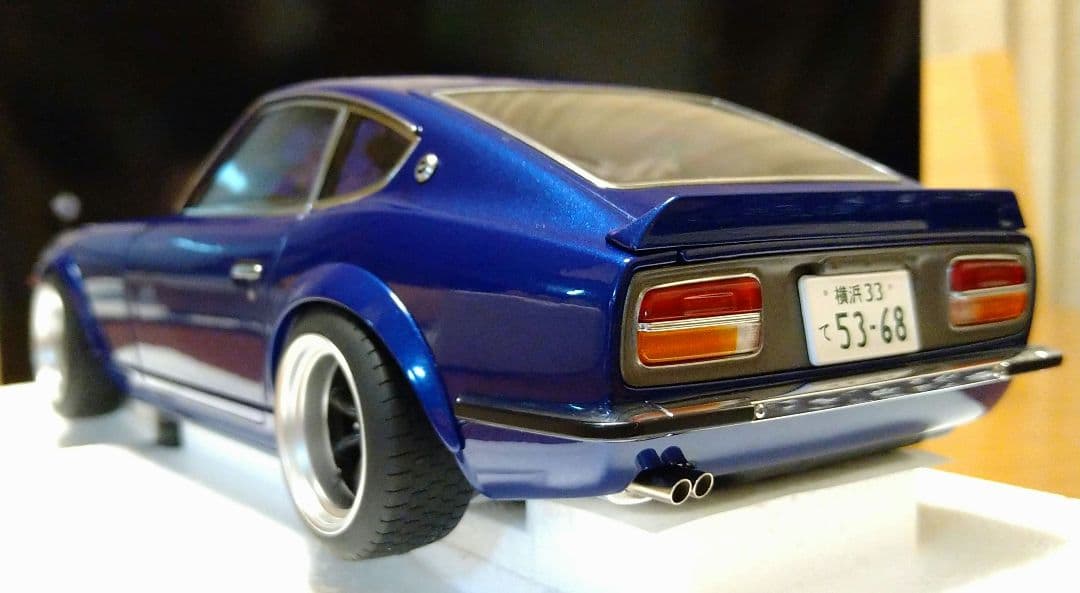 オートアート 1/18 フェアレディZ 悪魔のZ 湾岸ミッドナイト 第1巻仕様