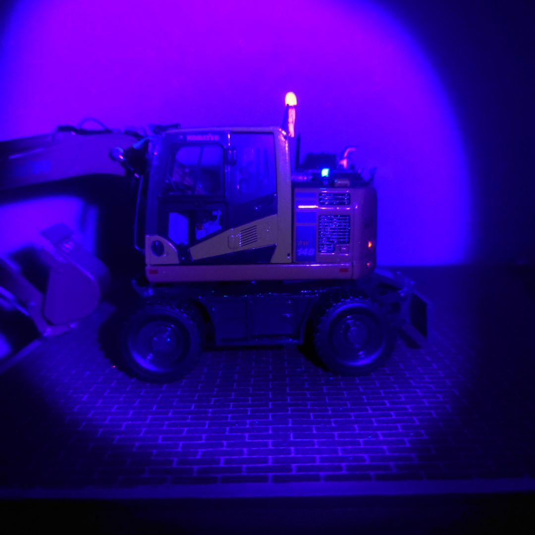 コマツ PW148油圧ショベル(モノブーム仕様) 1/50 KOMATSU