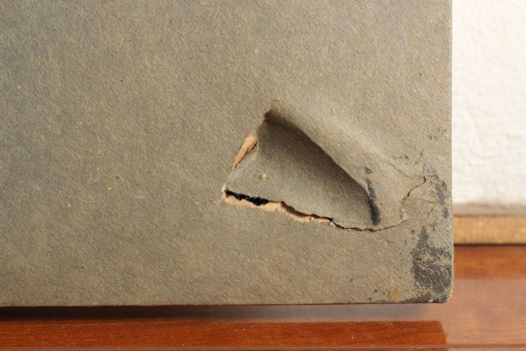 No4736 扁額装(枠無し) 西郷南浦　三字書　「事貴明」　紙本　送料無料