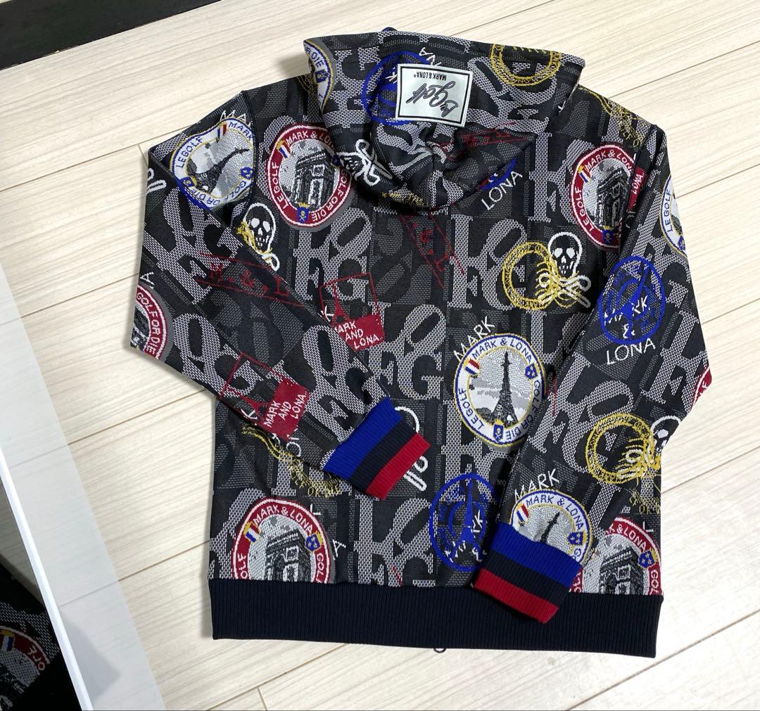マークアンドロナ PARISシリーズ　フーディパーカー　ブルゾン　ゴルフウェア
