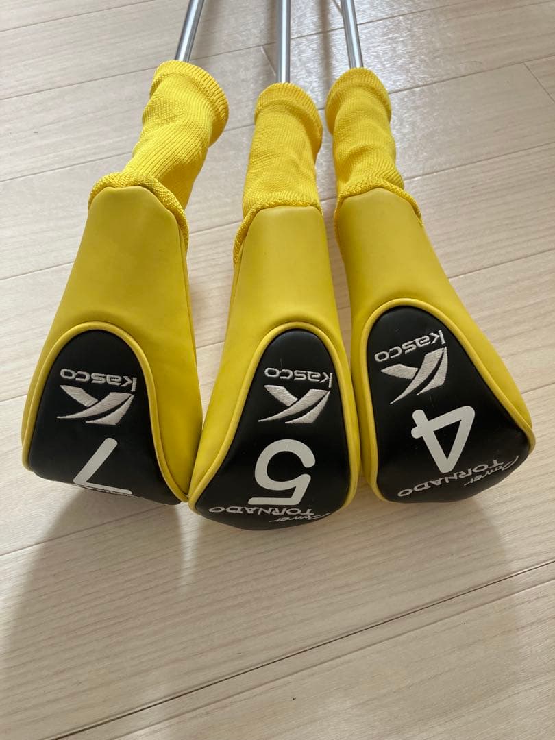 KASCOPower Tornado3本セットu4 21/u5 23/u7 27