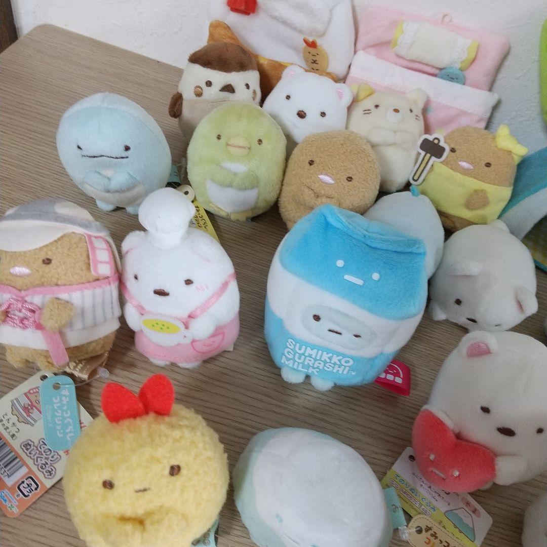 新品多数　すみっコぐらし　てのりぬいぐるみ　セット