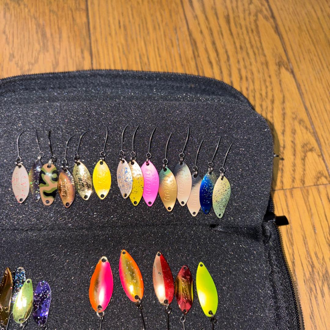 【ルアー計133点•その他小物あり】 エリアトラウト 管釣り引退セット