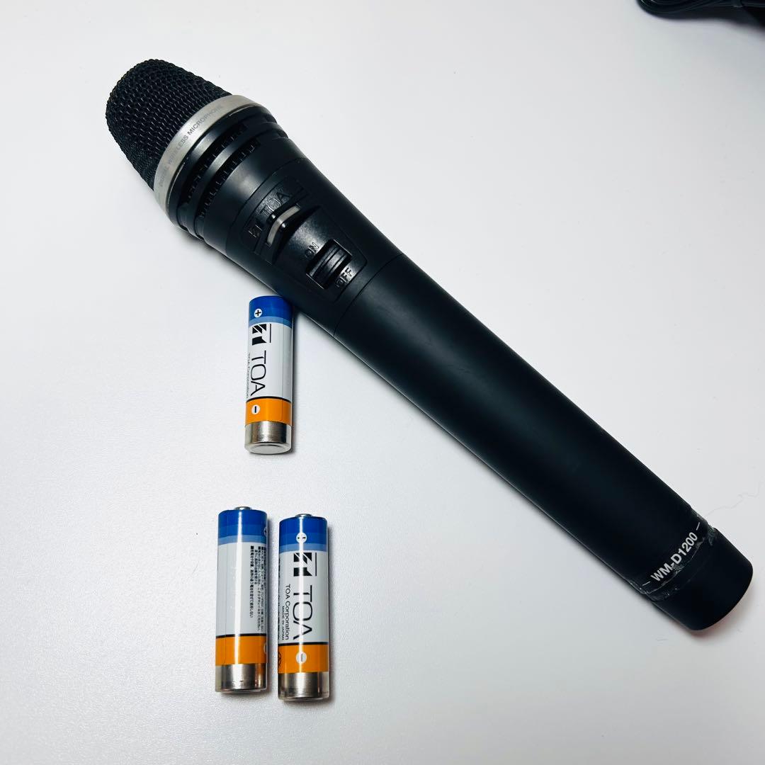 TOAワイヤレスマイク WM-D1200 充電器セット