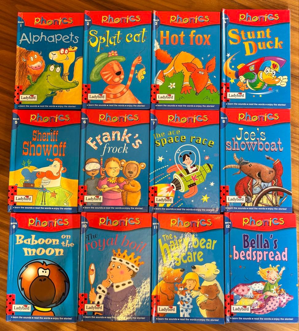 Ladybird「フォニックスであそぼう！」絵本＆CDセット