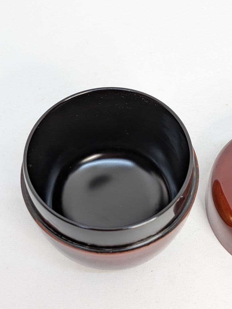 ☆b737、薄茶器（棗）薄茶用の抹茶 容器 川端近左の柴舟蒔絵