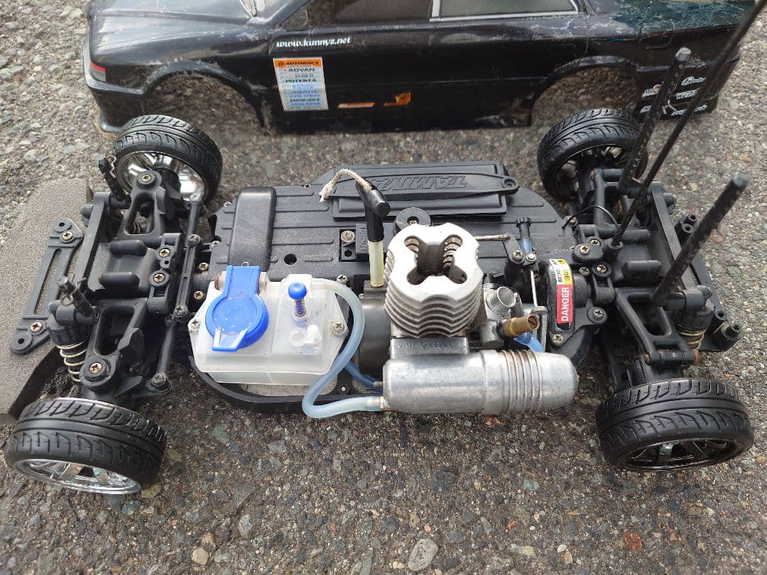 1/10タミヤ 4WD エンジン　ドリフトカー即走行可