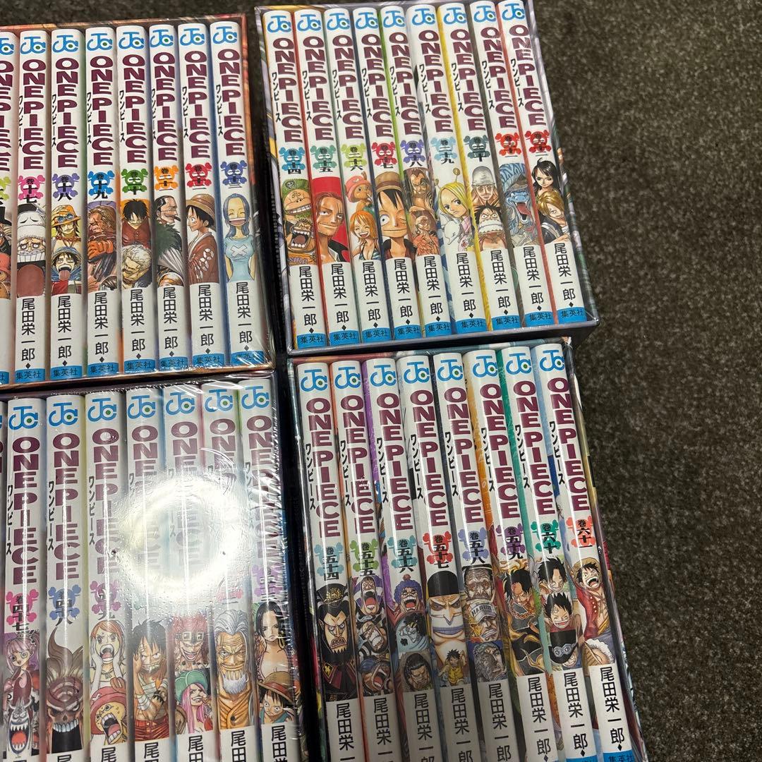 最低価格！！ONE PIECE 未開封　漫画　BOX1〜6