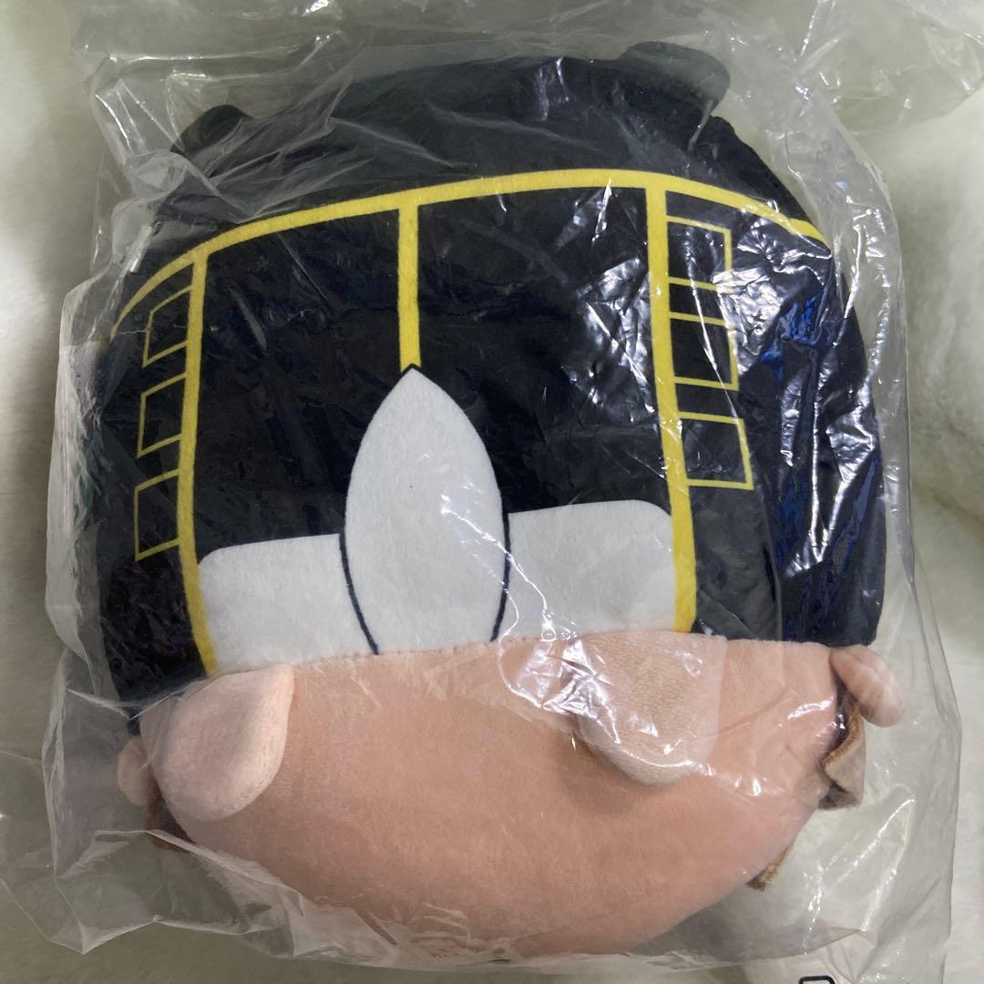銀魂 沖田 ジャンプショップ のるキャラマスコット もちもちBIG ぬいぐるみ②