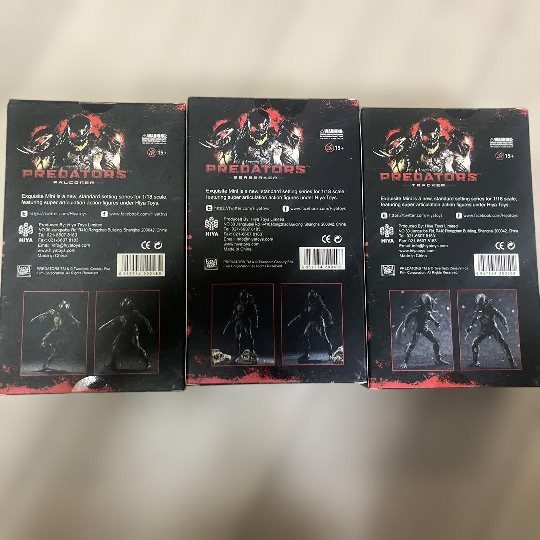 Hiya プレデター　3体セット （ファルコナー／バーサーカー／トラッカー）
