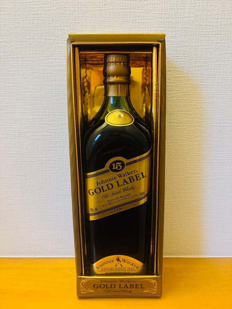 【大幅値下げ】ジョニーウォーカー【ゴールドラベル】15年 700ml