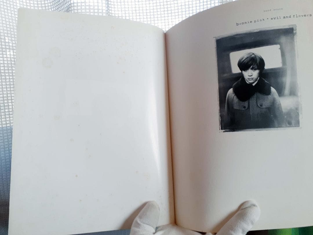 ボニーピンク イヴィルアンドフラワーズ バンドスコア 初版