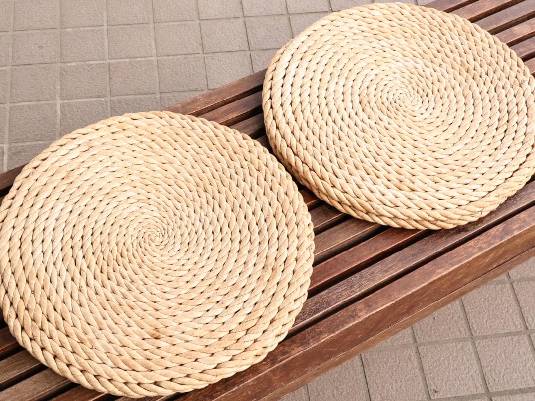 BK235 昭和レトロ　縁台　スリットベンチ　木製　腰掛　長椅子　いす