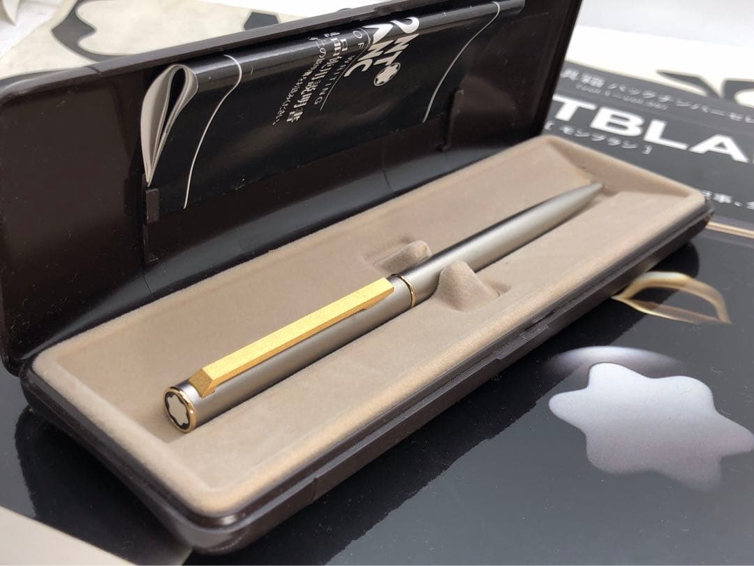 ※稀な逸品であるチタノ★高価なチタニウム素材を駆使したNo17200★モンブラン