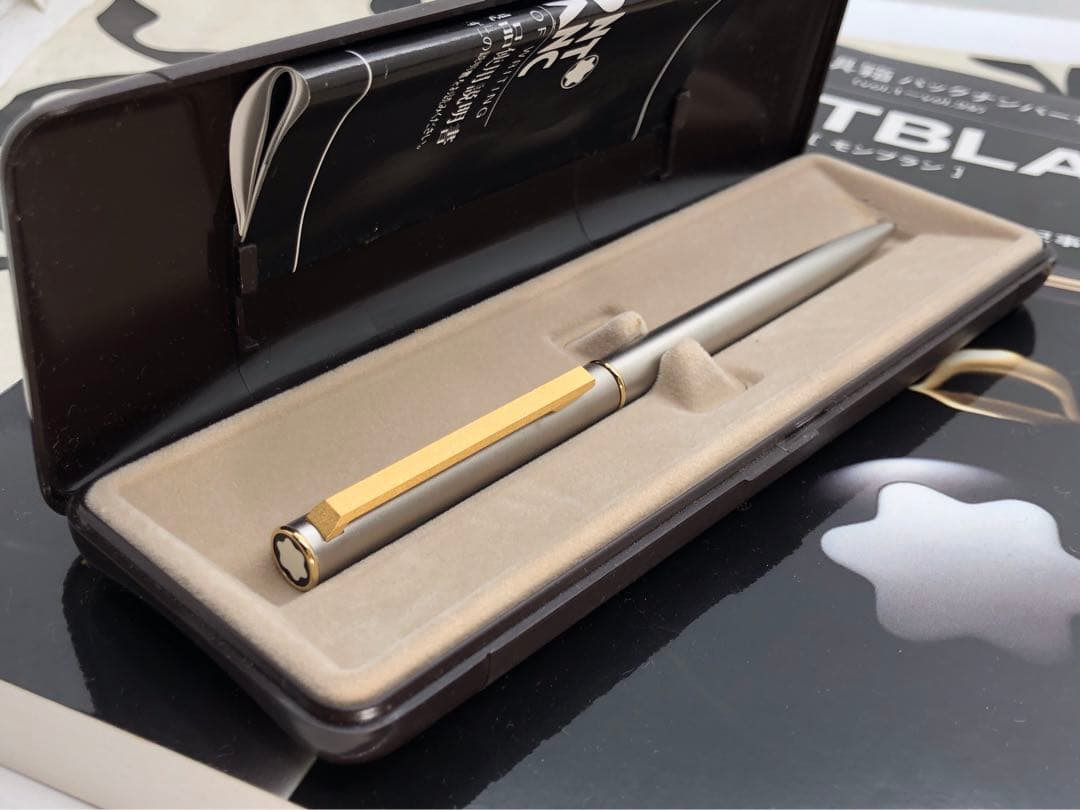 ※稀な逸品であるチタノ★高価なチタニウム素材を駆使したNo17200★モンブラン