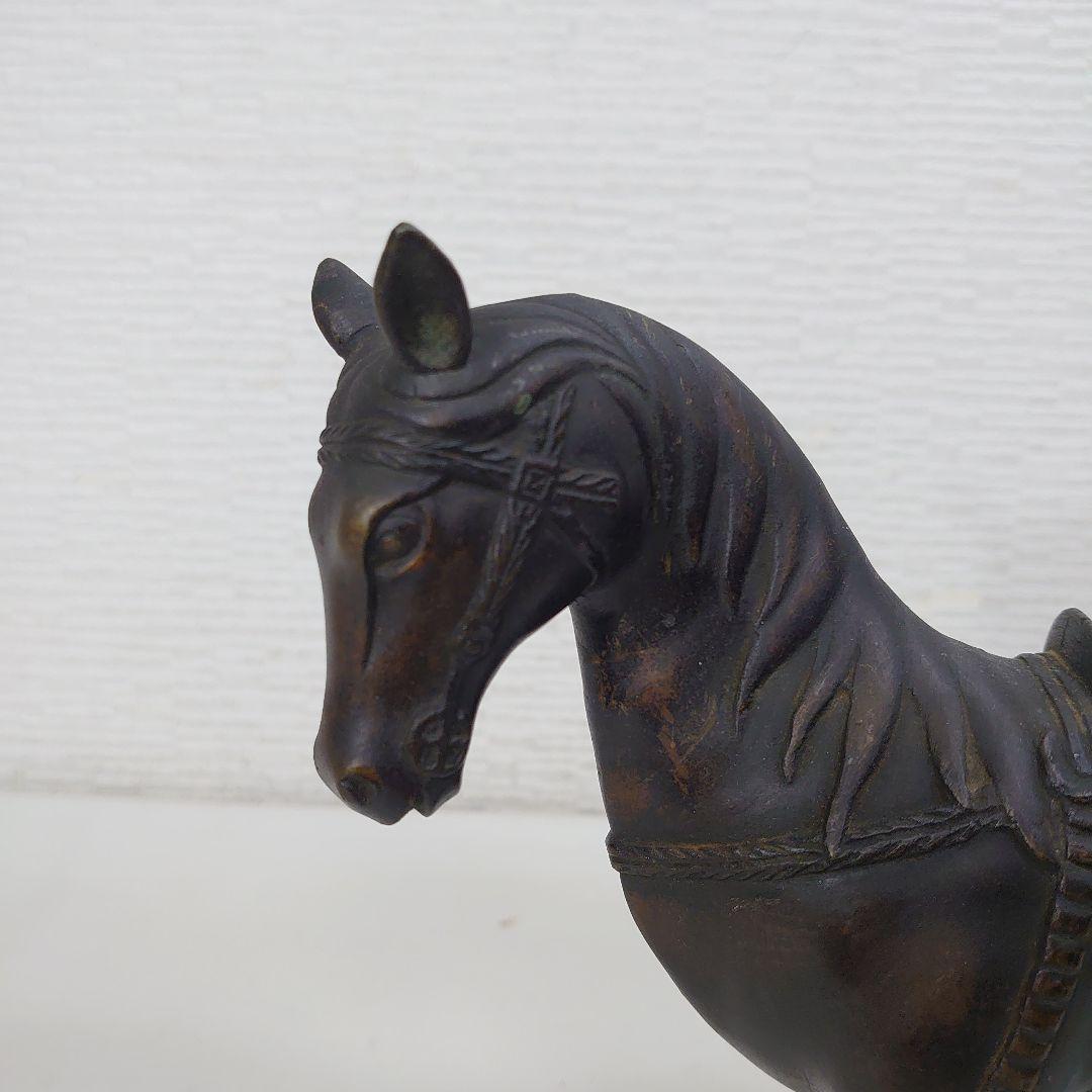 馬の香炉 約25cm ブロンズ 干支 置物