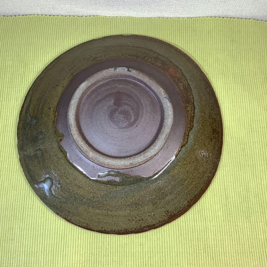 値下げ　小鹿田焼　中皿　刷毛目