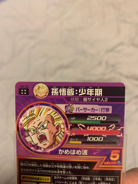 スーパードラゴンボールヒーローズ 孫悟飯：少年期 H2-16