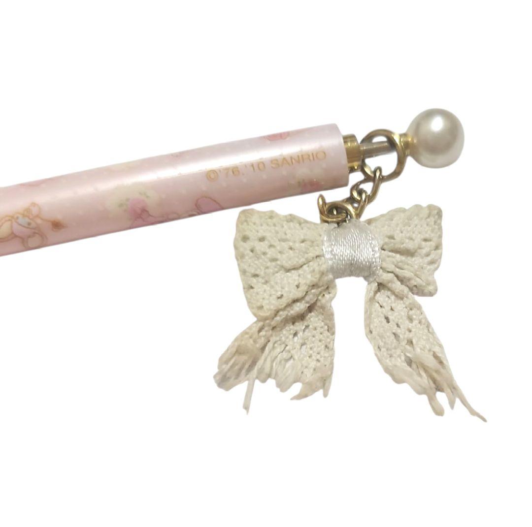 レア 平成 サンリオ マイメロディ リボン付きボールペン