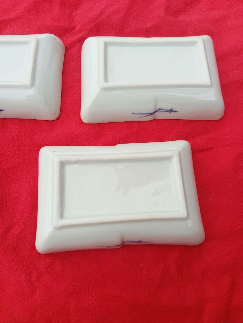 古伊万里　小皿　角皿　５枚