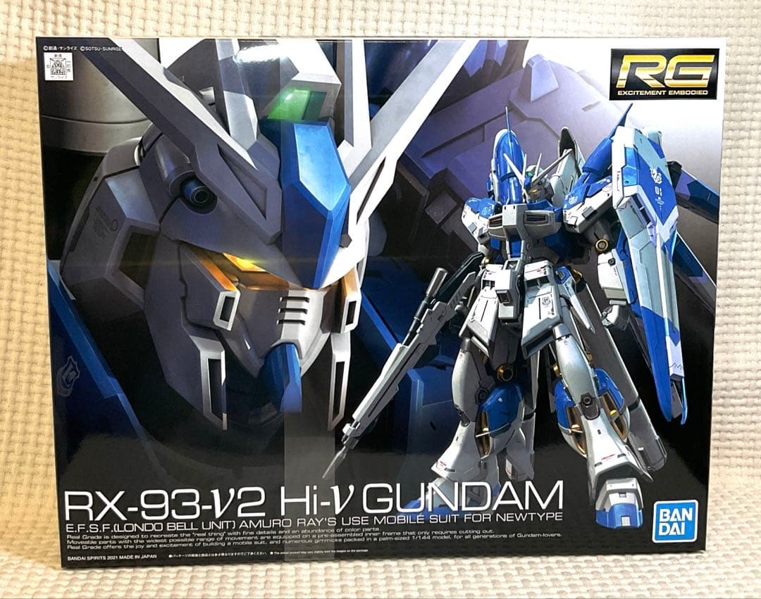 RG 1/144 Hi-νガンダム + 専用ハイパー・メガ・バズーカ　セット