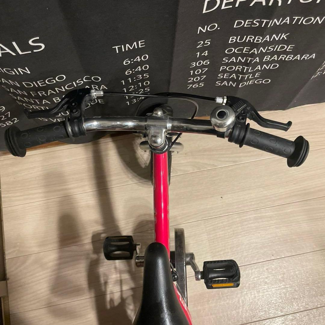 【引き取り限定】ヘンシンバイクS ピンク　子供自転車