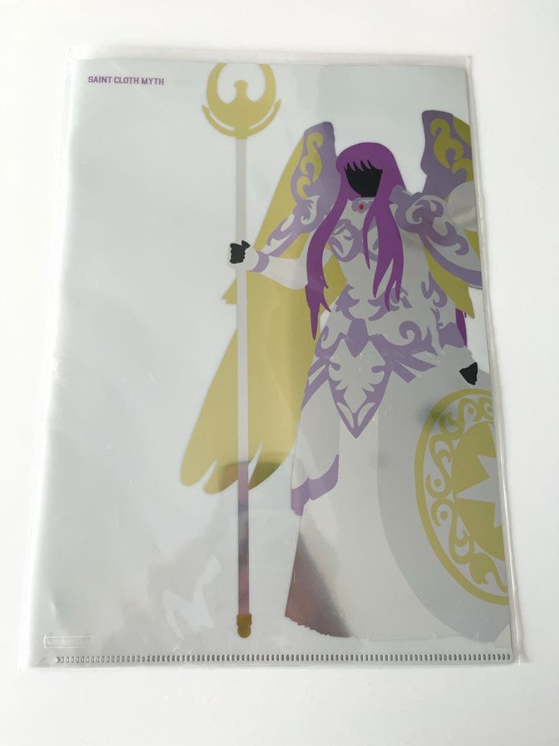 聖闘士星矢　非売品　アテナクリアファイル　30周年香港イベント